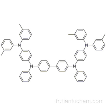 [1,1&#39;-biphényl] -4,4&#39;-diamine, N, N&#39;-bis [4- [bis (3-méthylphényl) amino] phényl] -N, N&#39;-diphényl-CAS 199121-98-7